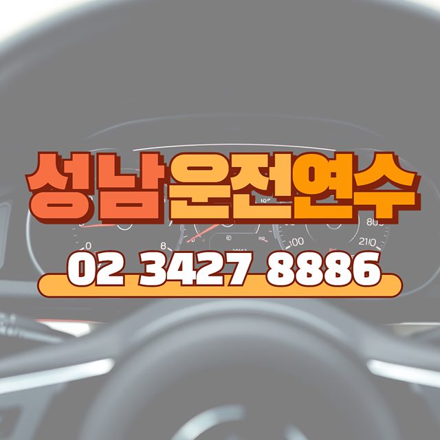 성남운전연수